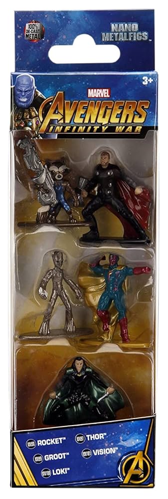 Amazon.com: Nano Metalfigs Marvel Avengers Movie Infinity